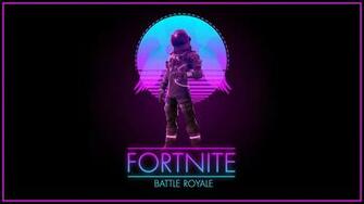 Fortnite Synthwave Royale Background Wallpaper And