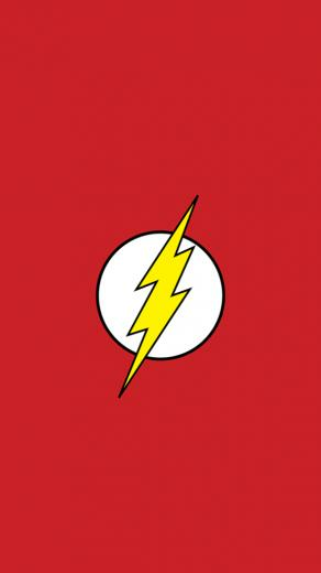Minimalist Superhero iPhone Wallpaper