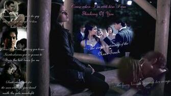 De Wallpaper Damon Amp Elena Photo