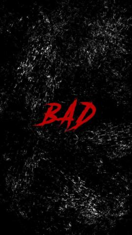 HD Quote Bad Guy iPhone Wallpaper Pro Max