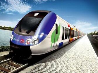 High Speed Colorful Train HD