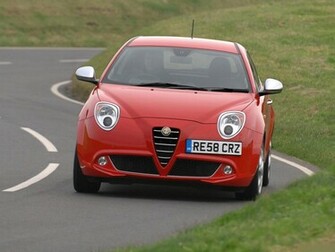 Romeo Alfa Mito Uk Version Red Wallpaper