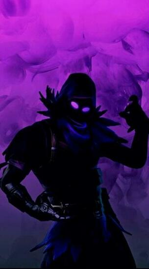 My Mobile Wallpaper Of Raven Fortnitebr