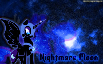 Nightmare Moon Wallpaper By Bc Programming