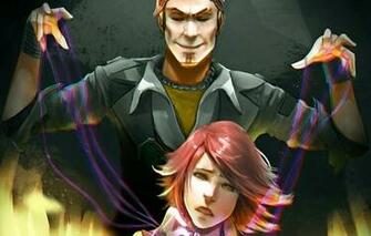 Wallpaper Borderlands Handsome Jack Lilith