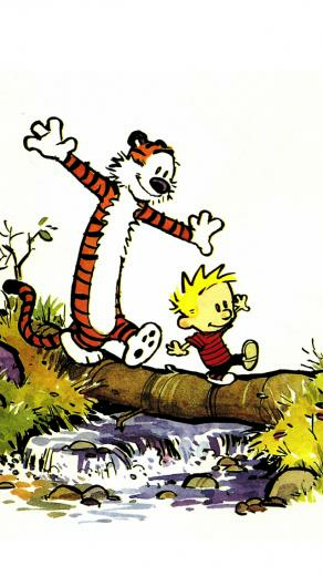 Calvin And Hobbes iPhone