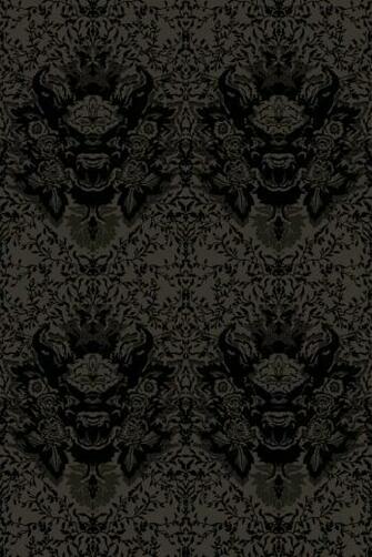 Fabric Devil Damask Irene Adler S Dressing Room Wallpaper
