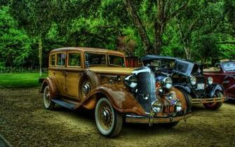 Old Antique Cars Wallpaper HD