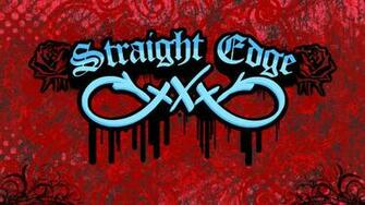 Punk Straight Edge Wallpaper
