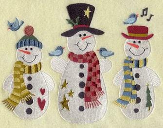 Snowman Wallpaper Border