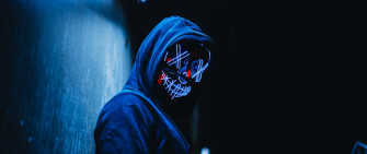 Glowing Mask At The Dark HD Wallpaper 4k Ultra Wide Tv