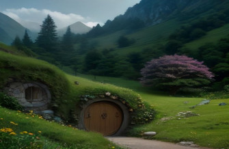 The Hobbit Shire Wallpaper