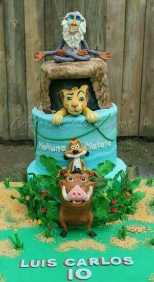 Best Image About Fondant Lion King