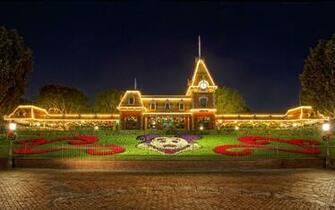 Christmas At Disneyland Desktop Pc And Mac Wallpaper