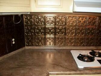 And I Ve Added Pressed Copper Tiles For The Back Splash