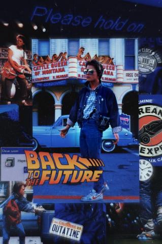 Marty Mcfly 80s Aesthetic Wallpaper Future
