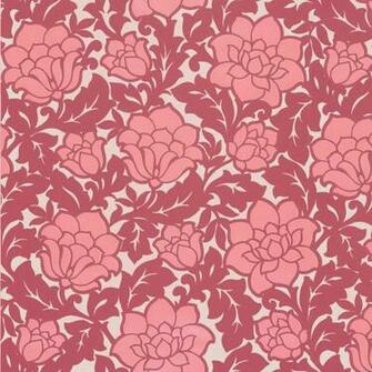 Akoya Shimmer Bloom Raspberry Wine Wallpaper By Grandeco Galerie
