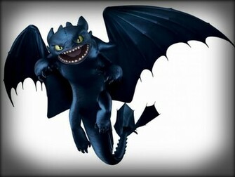 Toothless The Dragon Wallpaper