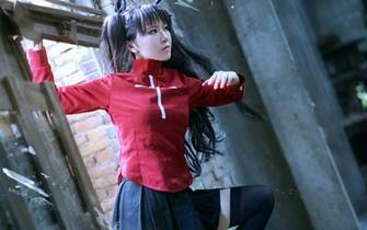 Rin Tohsaka Fate Stay Night Cosplay Wallpaper Full HD