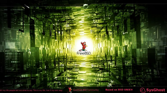 Sysghost Abstract Bsd Wallpaper By Ipodpunker