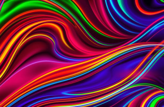 Solid Neon Colors Wallpaper