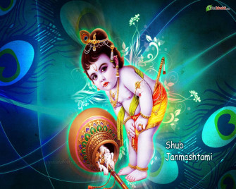 Little Krishna HD Wallpaper
