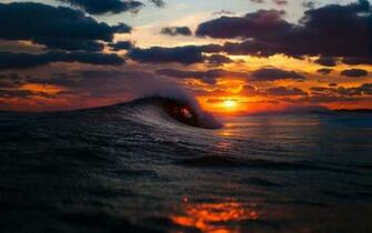 Ocean Sunset HD Wallpaper At Wallpaperbro