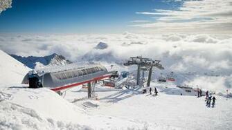 Resort Ski Snow Travel Wallpaper Widescreen Desktop Macbook Retina