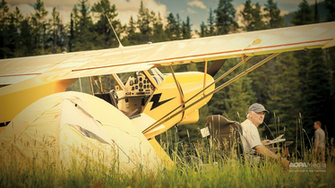 Piper Super Cub Schafer Meadows Mt