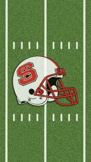 North Carolina State Wolfpack Helmet iPhone Wallpaper