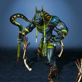 Bastet Smite Wallpaper Anubis By Armachamcorp