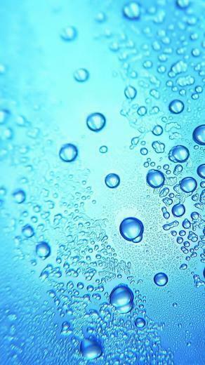 iPhone 6s HD Abstract Blue Water Wallpaper