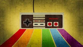 Nintendo Retro Gaming HD Wallpaper