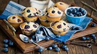 Blueberry Muffin HD Wallpaper Background Image Id