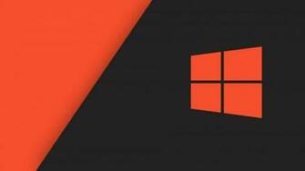 Microsoft Windows Red Black Background 4k Wallpaper