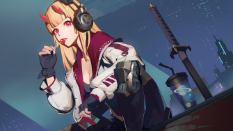 Anime Girl Cyberpunk Sci Fi 4k Rare Gallery HD Wallpaper
