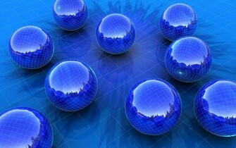 Home 3d Wallpaper Cool Blue