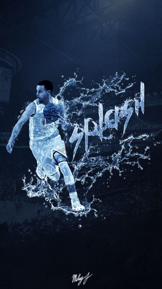 Steph Curry Splash iPhone Wallpaper By Mjgraffixx
