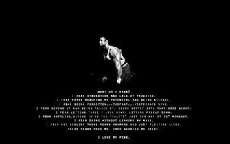Wallpaper Quotes What Fear Fitness Health