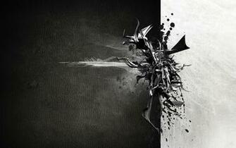 Black Modern Wallpaper