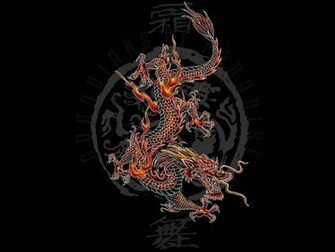 Dragon Chinois Wallpaper