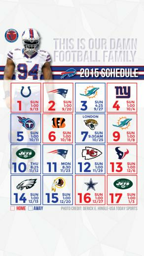 Bills Schedule Wallpaper Buffalo Rumblings