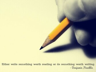 Displaying Image For Writing Quotes Background