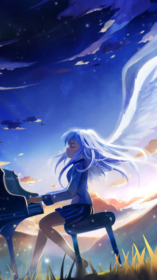 Angel Beats Phone Wallpaper