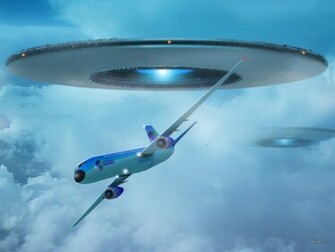 Ufo Planes Wallpaper