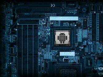 Motherboard Chips Wallpaper