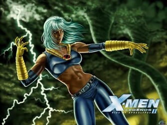 Wallpaper Storm X Men Legends