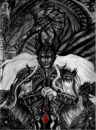 Elric Of Melnibone Dragon Emperor By Emeraldnephilim8