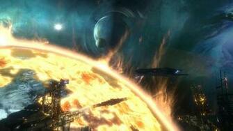 Outer Space Halo Reach Battles Glassing Wallpaper Video