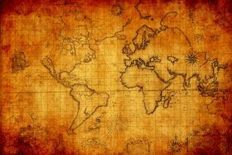 Antique World Map Wallpaper By Nekkarius